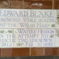 Memorial tile at Postman’s&nbsp;Park