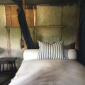 A bedroom at the Plimoth Plantation Museum. 17th-Century English&nbsp;Village.