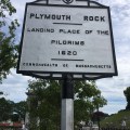 Plymouth Rock landing place of the pilgrims&nbsp;1620