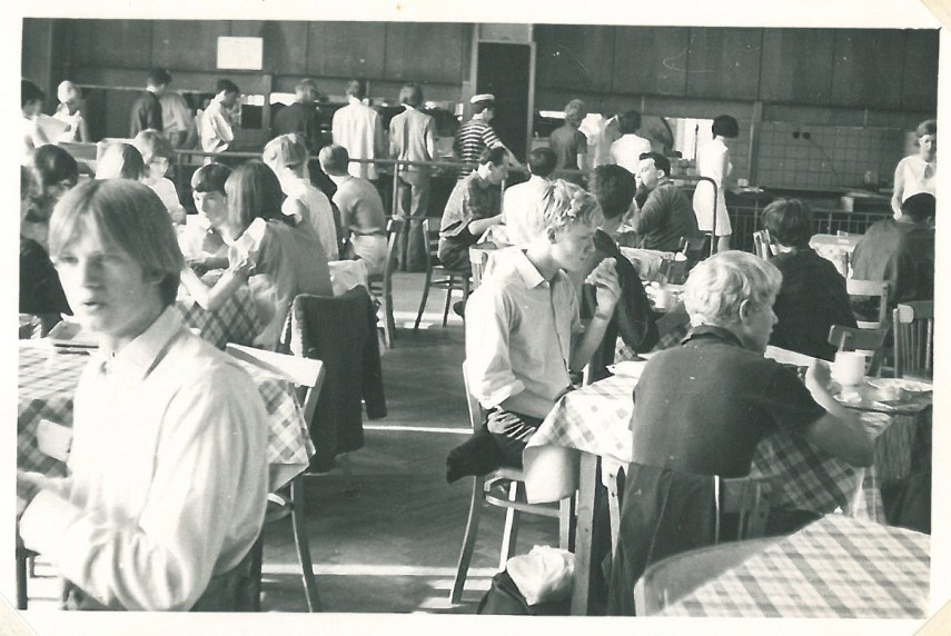 Breakfast in the youth camp