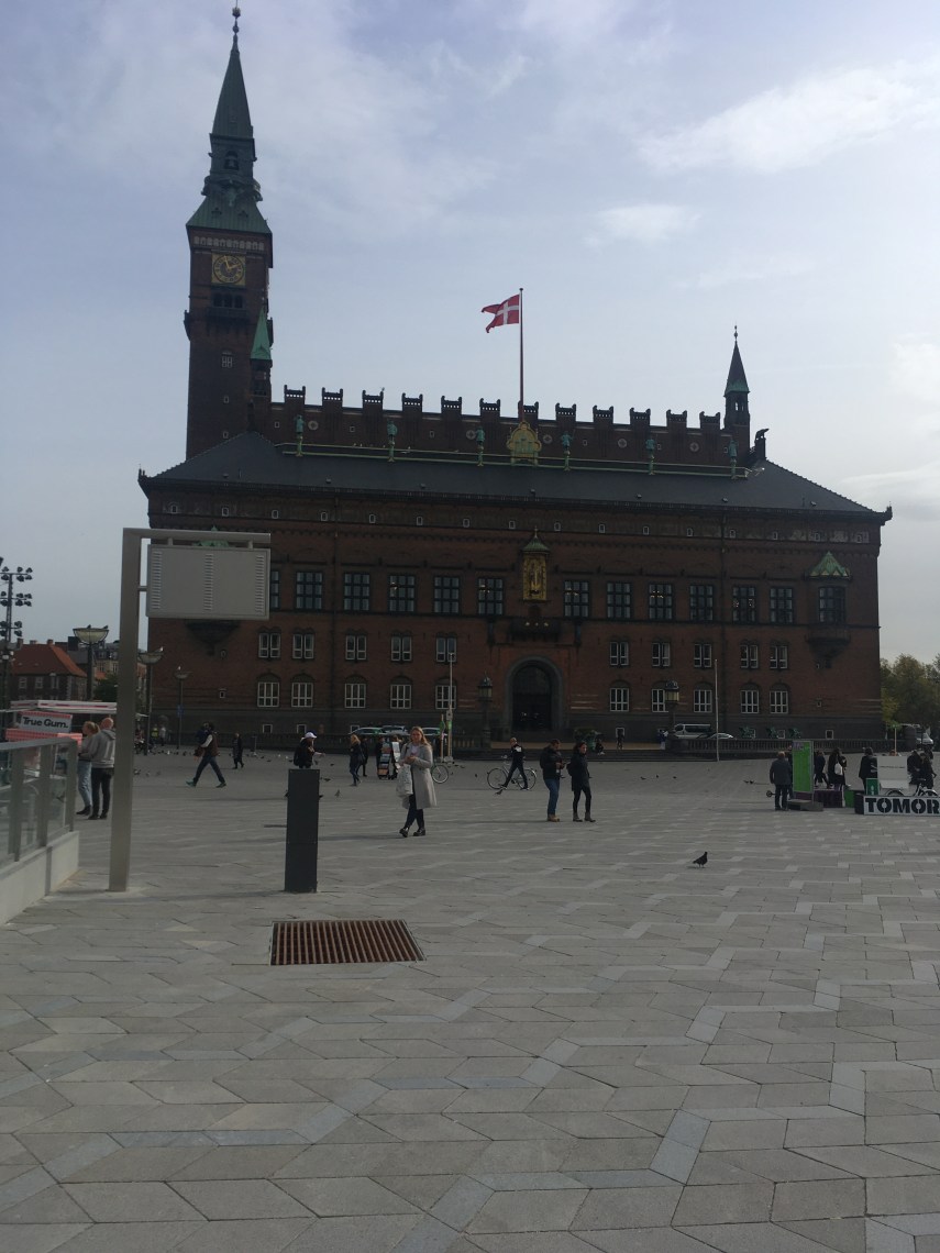 The Town Hall Square of Copenhagen.