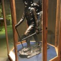 Bronze statue of a gold miner at the Gold Rush&nbsp;Museum