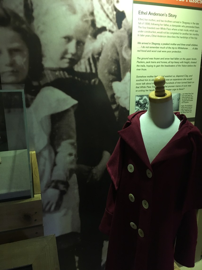 Ethel Anderson managed the harsh journey to Yukon with her mother and a sibling