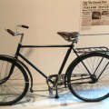 A young Finnish teenager escaped the Red Army in 1944 on his bicycle on display at the&nbsp;museum