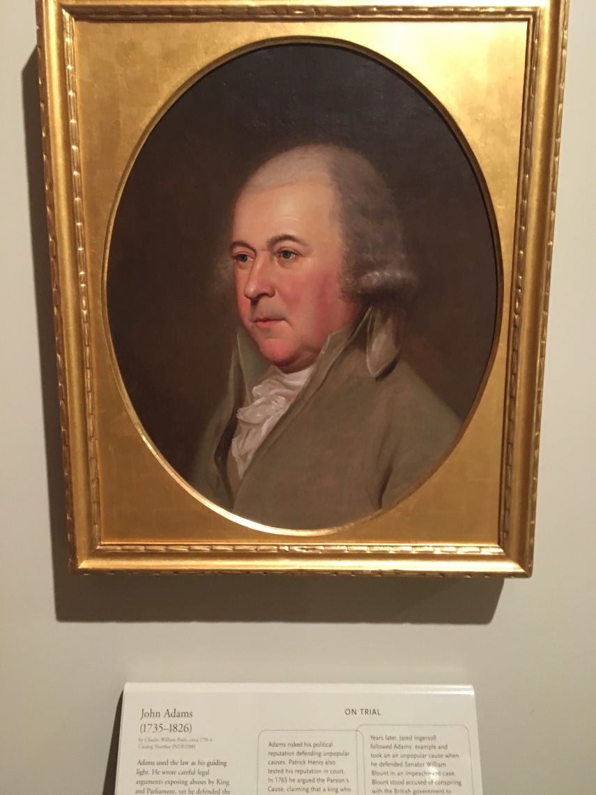 John Adams, Founding Father from Massachusetts. The nation's first Vice President and second President