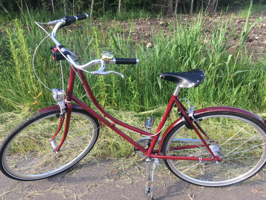 From the first trip with the bike