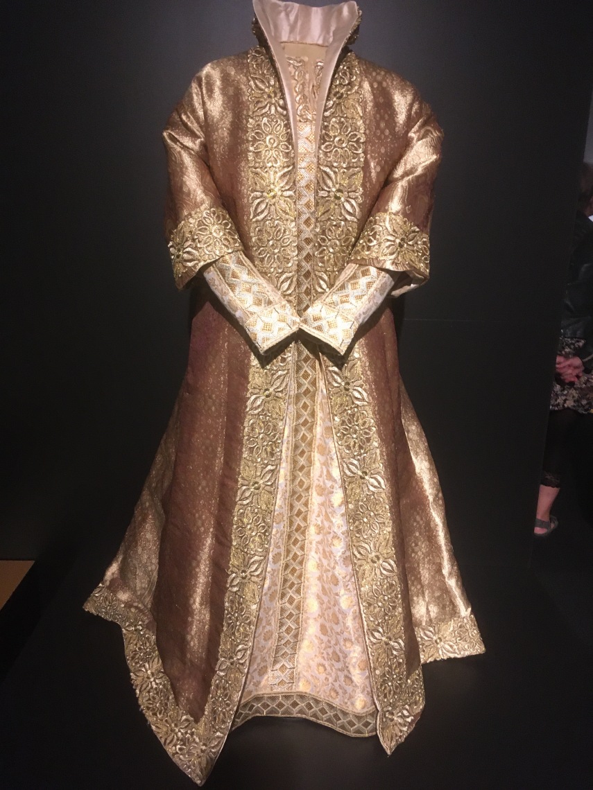 one of the royal gowns